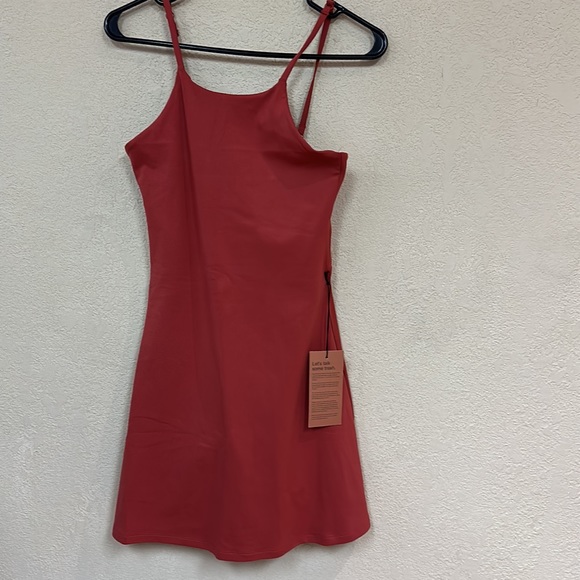 GIRLFRIEND COLLECTIVE Lava Naomi Workout Dress Dress M - Picture 3 of 7